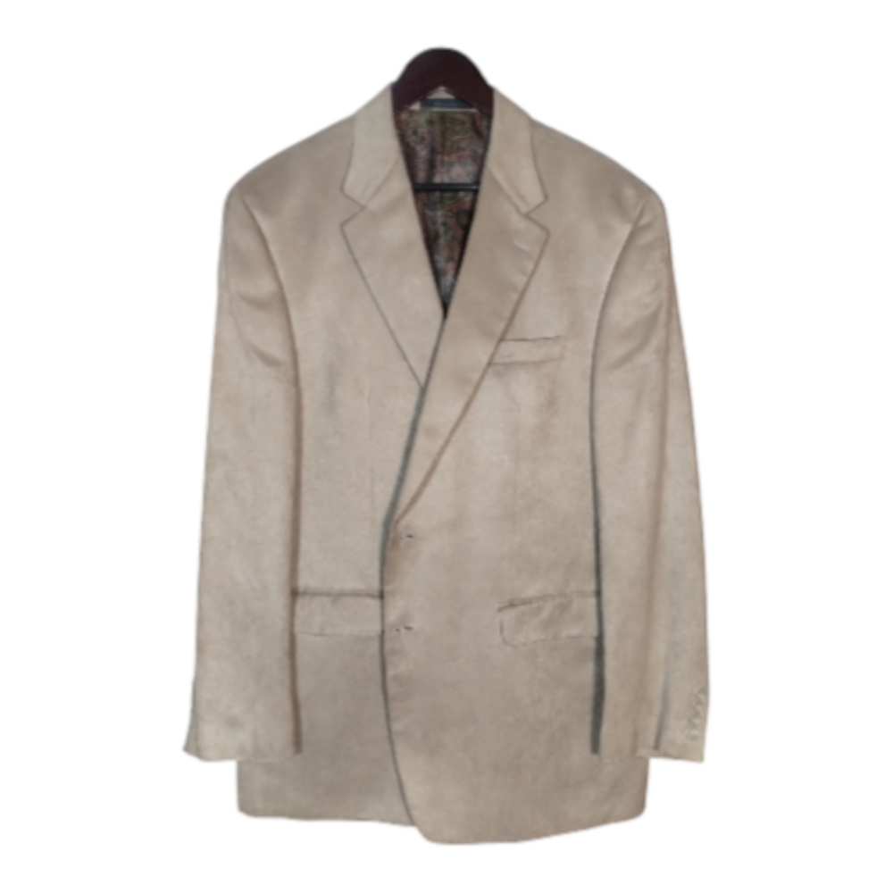 Lauren Suede Sport Coat Blazer 44L